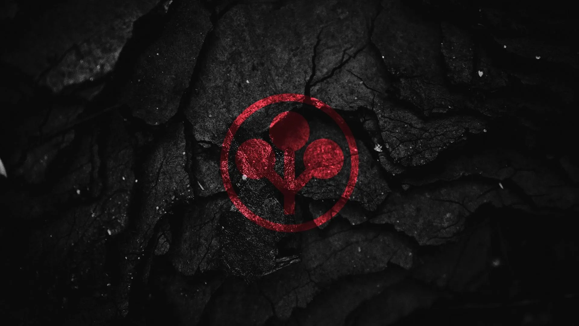 Arasaka logo overlayed on dark stone texture.